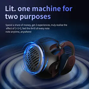 2 in 1  New Bluetooth Earphone with Speaker.